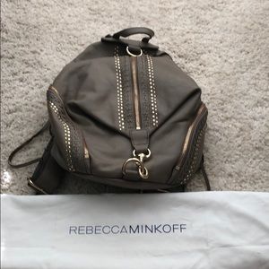 Rebecca Minkoff leather studded backpack